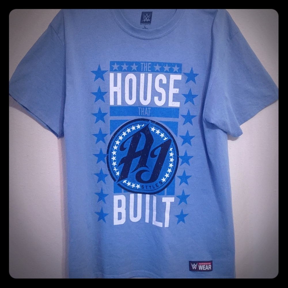 WWE Aj styles  t-shirt